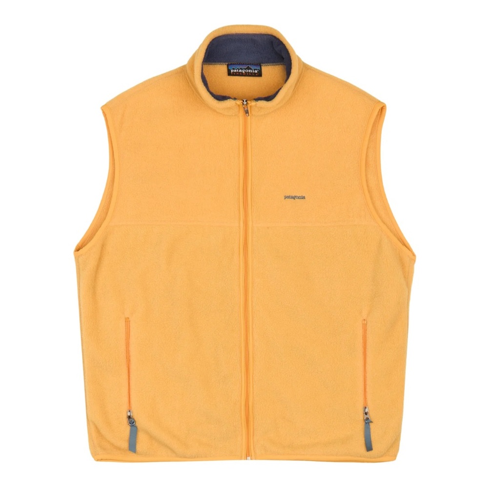 Patagonia Men's Bright Yellow Fleece Vest